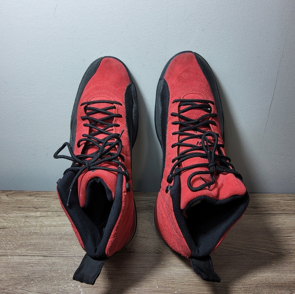 Jordan 12 Retro Reverse Flu Game Size 13 - Picture 7 of 8